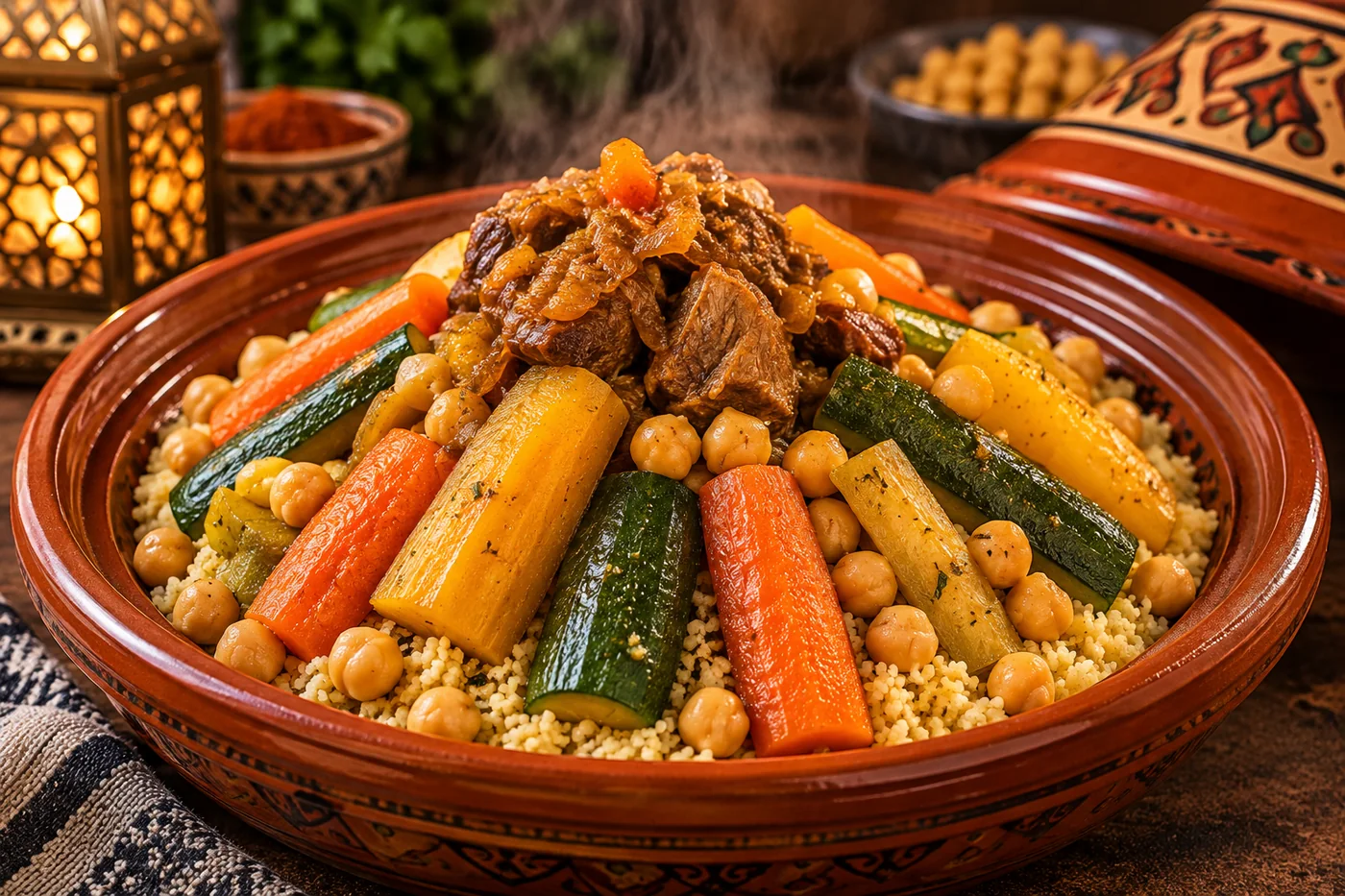 Couscous maison — visuel d’illustration